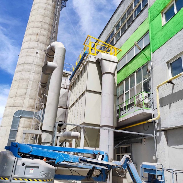 Димоходна инсталация, завод Рубин — изображение 2