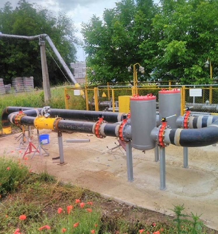 Газоизмервателен пункт с налягане 0,6 MPa